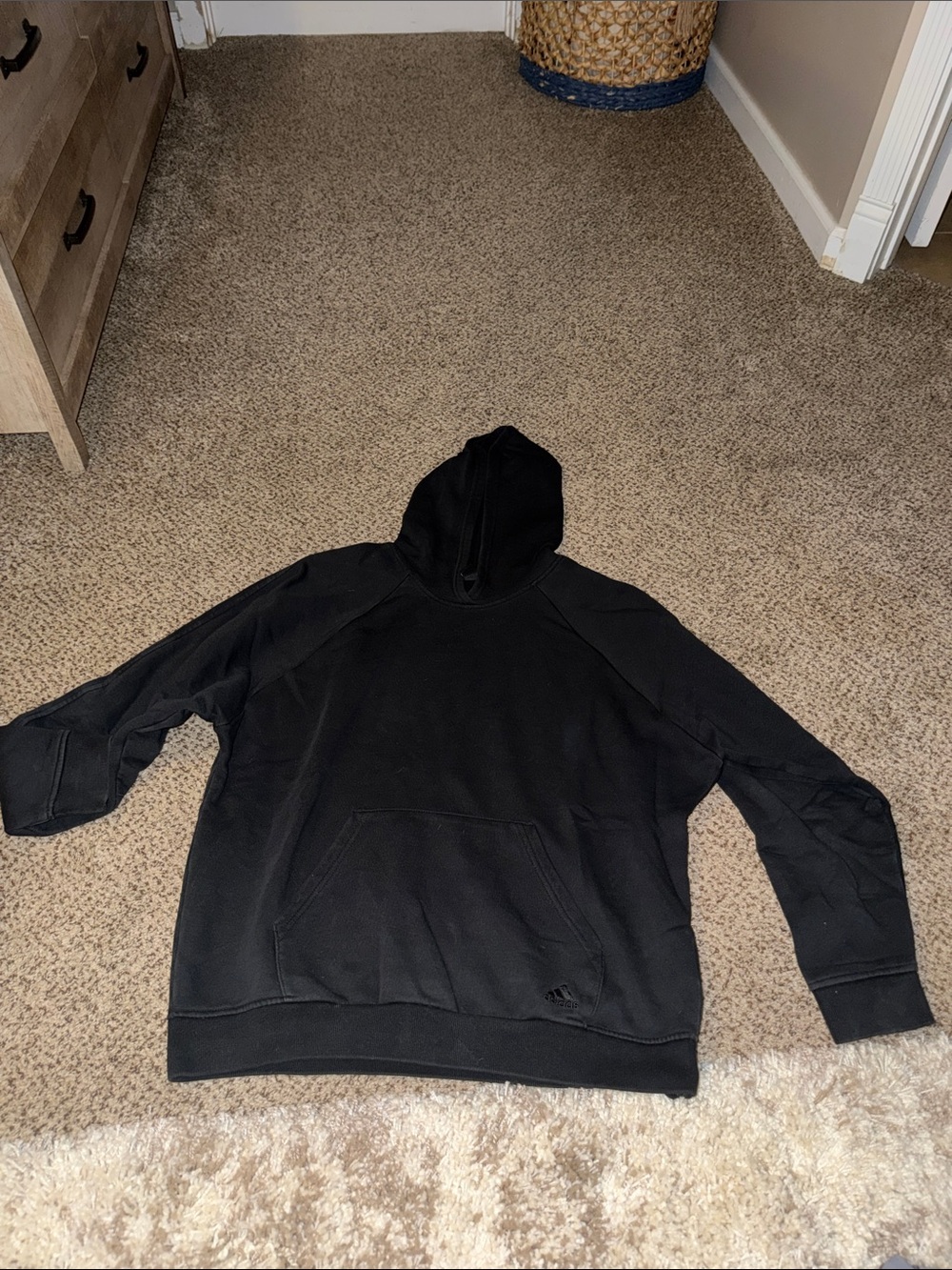 adidas Black Women's Pullover Hoodie